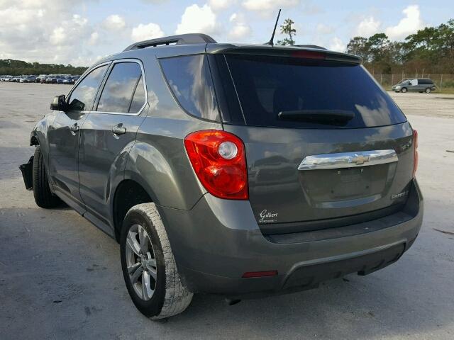 2GNALDEK3D6227751 - 2013 CHEVROLET EQUINOX LT GRAY photo 3