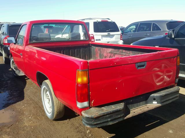 1N6HD12H6JC382077 - 1988 NISSAN D21 RED photo 3