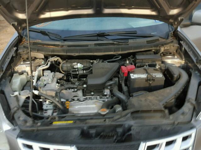 JN8AS5MT1DW518075 - 2013 NISSAN ROGUE S SILVER photo 7