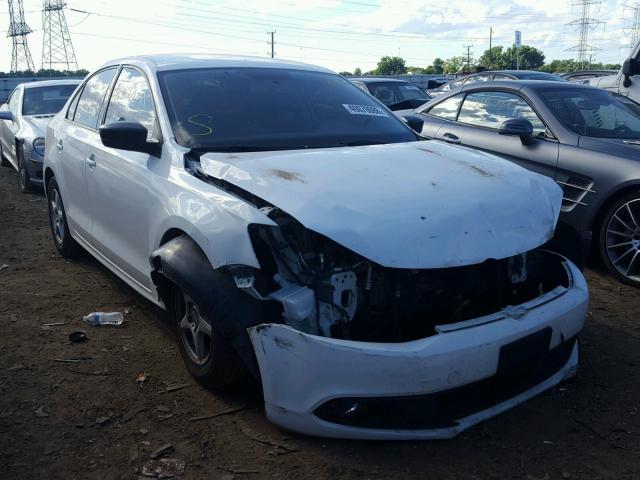 3VW1K7AJ8CM307123 - 2012 VOLKSWAGEN JETTA BASE 白色 照片 1