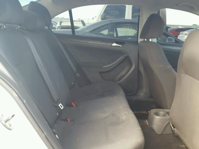 3VW1K7AJ8CM307123 - 2012 VOLKSWAGEN JETTA BASE 白色 照片 6