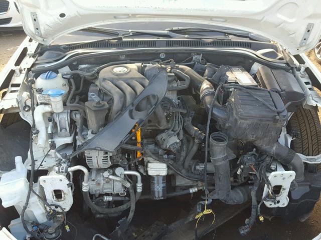 3VW1K7AJ8CM307123 - 2012 VOLKSWAGEN JETTA BASE 白色 照片 7