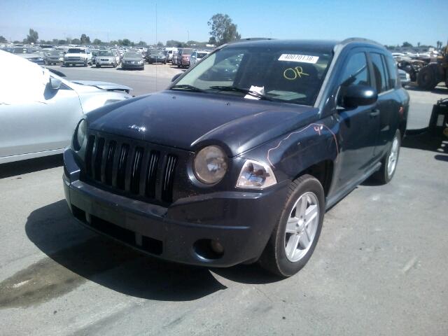 1J8FT47W58D560449 - 2008 JEEP COMPASS SP BLUE photo 2