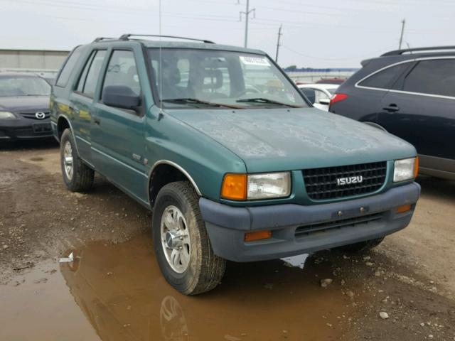 4S2CK58V1T4337296 - 1996 ISUZU RODEO S GREEN photo 1