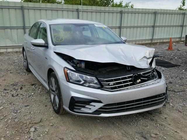 1VWDT7A34HC050773 - 2017 VOLKSWAGEN PASSAT R-L SILVER photo 1