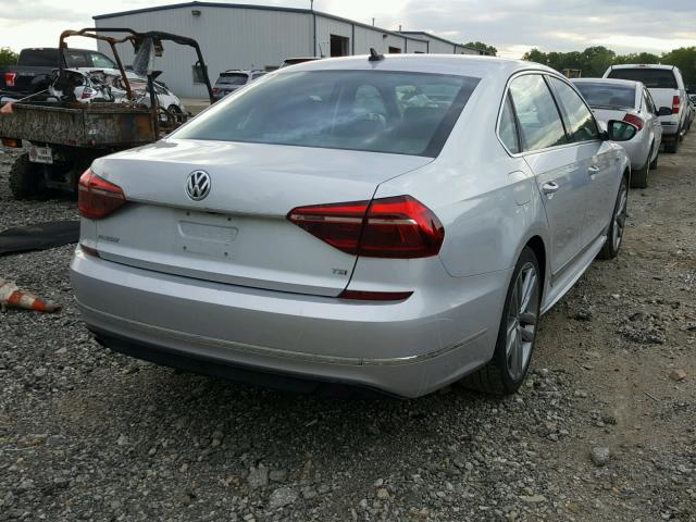 1VWDT7A34HC050773 - 2017 VOLKSWAGEN PASSAT R-L SILVER photo 4