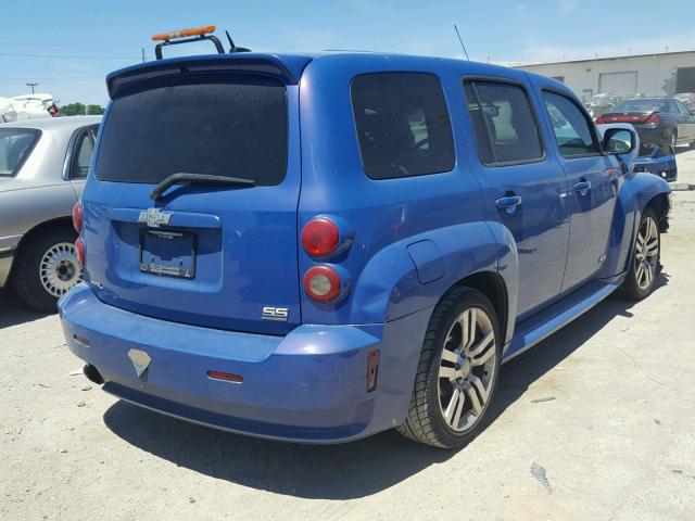 3GNDA63X58S646091 - 2008 CHEVROLET HHR SS 蓝色 照片 4