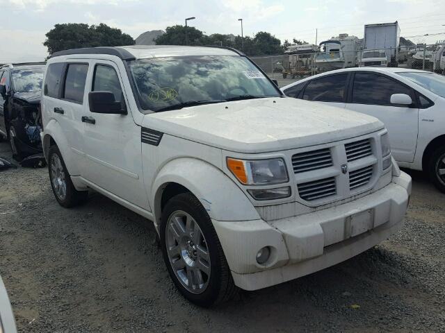 1D8GT58637W673076 - 2007 DODGE NITRO R/T WHITE photo 1