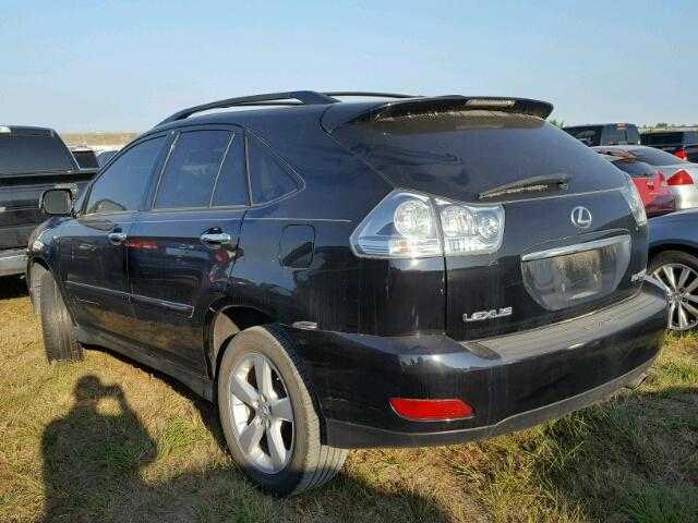 2T2GK31U38C036211 - 2008 LEXUS RX BLACK photo 3