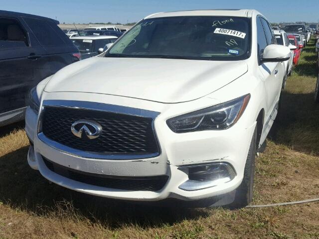 5N1DL0MNXHC507525 - 2017 INFINITI QX60 WHITE photo 2