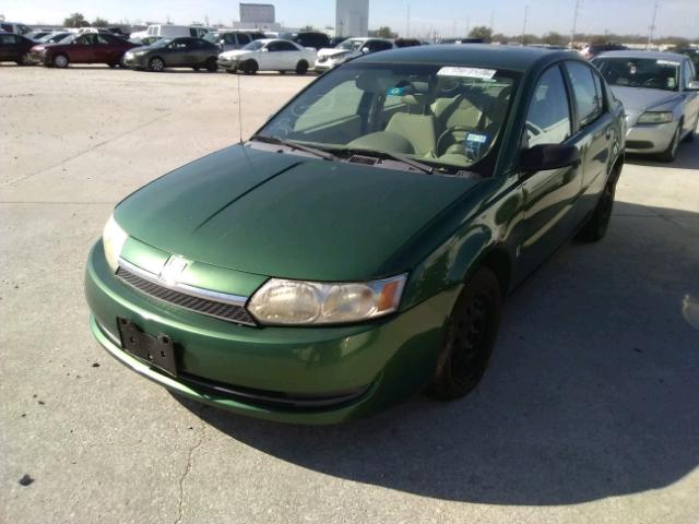 1G8AJ52FX4Z166571 - 2004 SATURN ION LEVEL GREEN photo 2