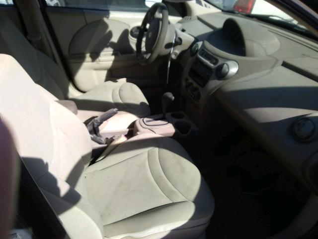 1G8AJ52FX4Z166571 - 2004 SATURN ION LEVEL GREEN photo 5