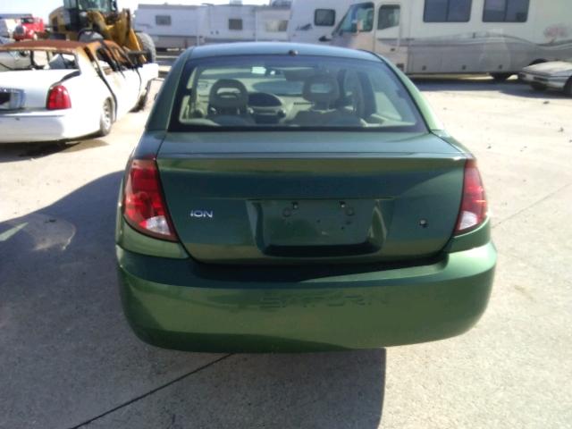 1G8AJ52FX4Z166571 - 2004 SATURN ION LEVEL GREEN photo 9