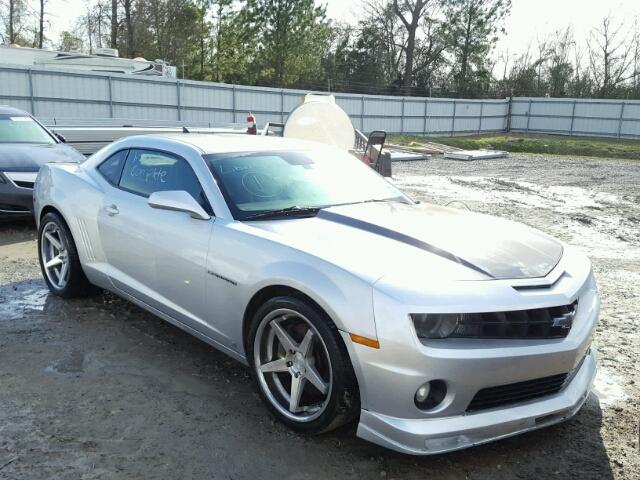 2G1FK1EJ0A9129495 - 2010 CHEVROLET CAMARO SS SILVER photo 1