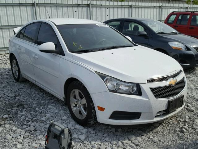 1G1PF5SC2C7306350 - 2012 CHEVROLET CRUZE LT WHITE photo 1