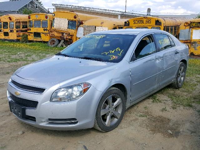 1G1ZC5E09CF260797 - 2012 CHEVROLET MALIBU 1LT 银色 照片 2