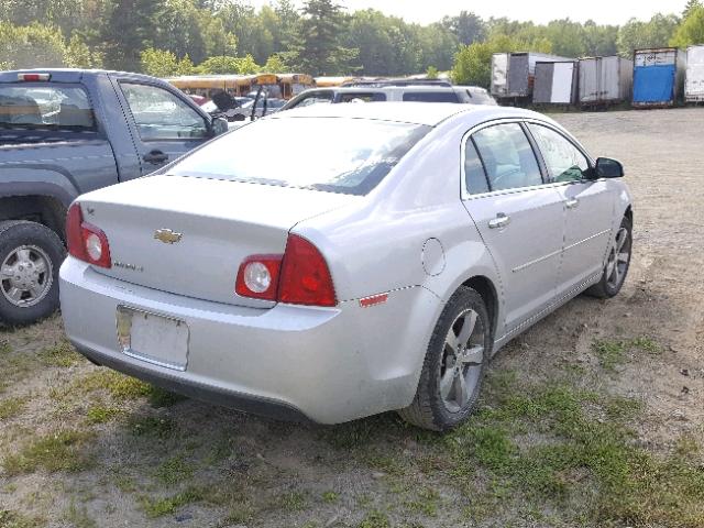 1G1ZC5E09CF260797 - 2012 CHEVROLET MALIBU 1LT 银色 照片 4