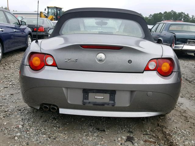 4USBT33413LS41353 - 2003 BMW Z4 2.5 GRAY photo 6