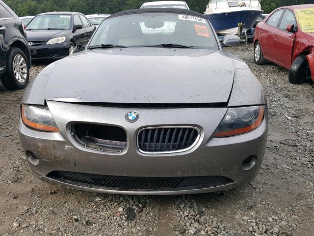 4USBT33413LS41353 - 2003 BMW Z4 2.5 GRAY photo 7