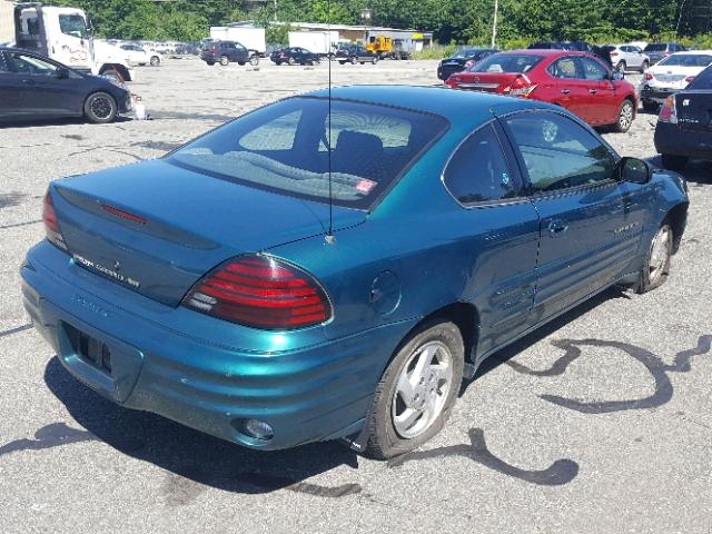 1G2NE12T4XM758600 - 1999 PONTIAC GRAND AM S Yaşıl foto 4