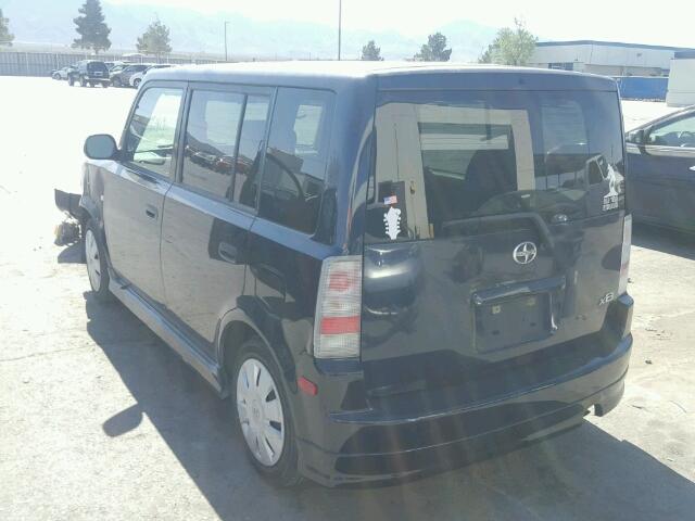 JTLKT334364031104 - 2006 TOYOTA SCION XB BLUE photo 3