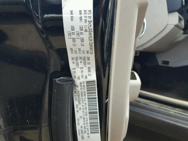 1J8HG58N47C534051 - 2007 JEEP COMMANDER შავი ფოტო 10