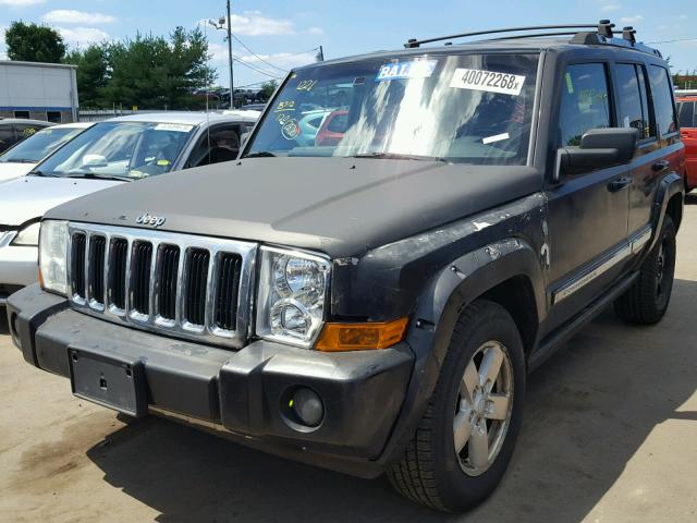 1J8HG58N47C534051 - 2007 JEEP COMMANDER შავი ფოტო 2