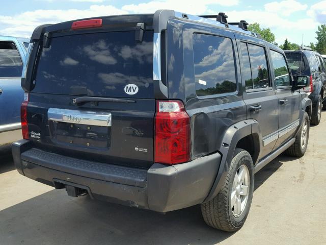 1J8HG58N47C534051 - 2007 JEEP COMMANDER შავი ფოტო 4