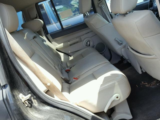 1J8HG58N47C534051 - 2007 JEEP COMMANDER შავი ფოტო 6