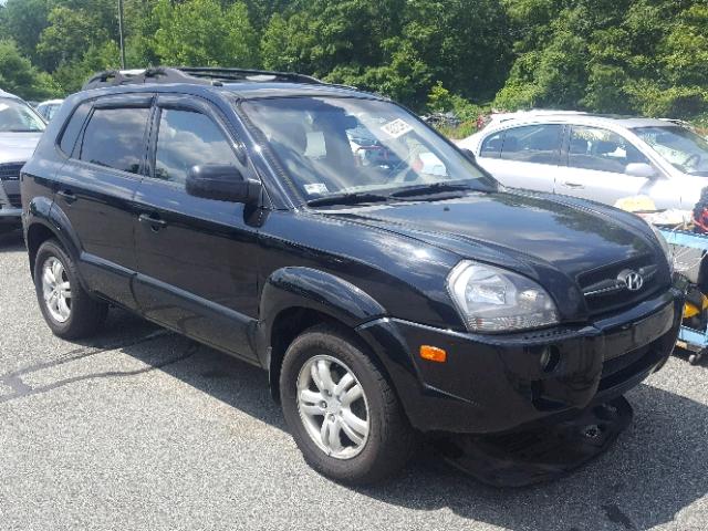 KM8JN72D36U318223 - 2006 HYUNDAI TUCSON GLS BLACK photo 1