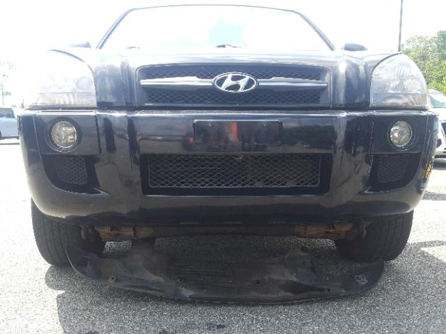 KM8JN72D36U318223 - 2006 HYUNDAI TUCSON GLS BLACK photo 9