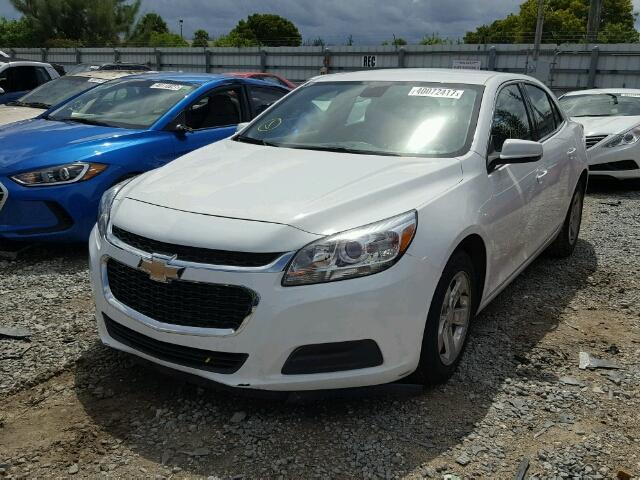 1G11C5SAXGF120502 - 2016 CHEVROLET MALIBU LIM WHITE photo 2