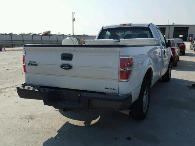 1FTNF1CF6CKD65057 - 2012 FORD F150 WHITE photo 4