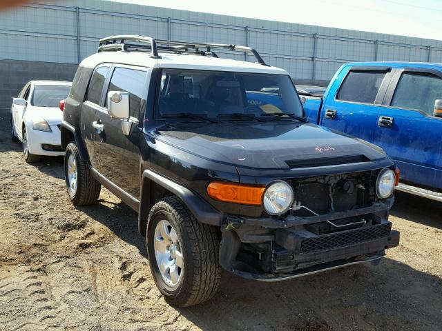 JTEBU11F18K006164 - 2008 TOYOTA FJ CRUISER BLACK photo 1