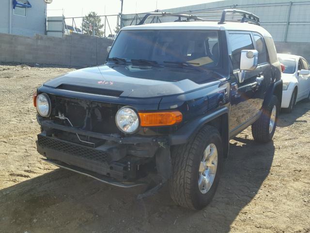 JTEBU11F18K006164 - 2008 TOYOTA FJ CRUISER BLACK photo 2