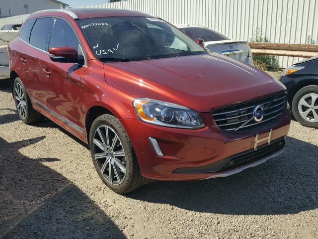 YV449MRM0G2918458 - 2016 VOLVO XC60 T6 RED photo 1