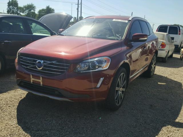 YV449MRM0G2918458 - 2016 VOLVO XC60 T6 RED photo 2