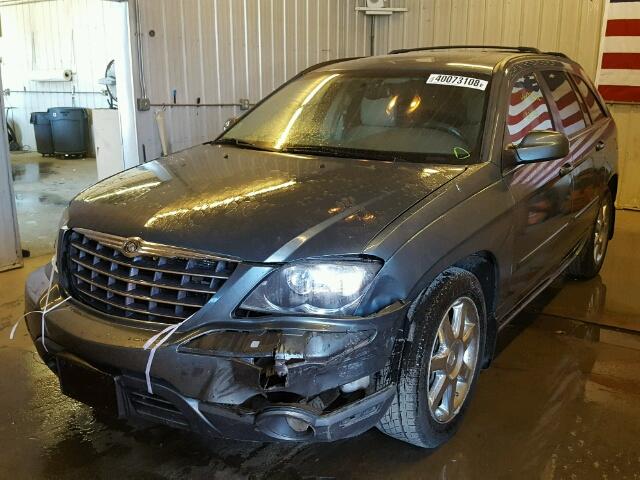 2C8GF78435R531184 - 2005 CHRYSLER PACIFICA L მწვანე ფოტო 2