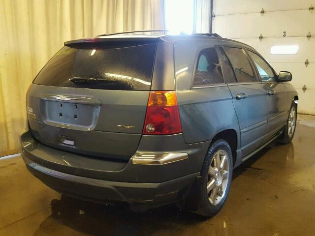 2C8GF78435R531184 - 2005 CHRYSLER PACIFICA L მწვანე ფოტო 4