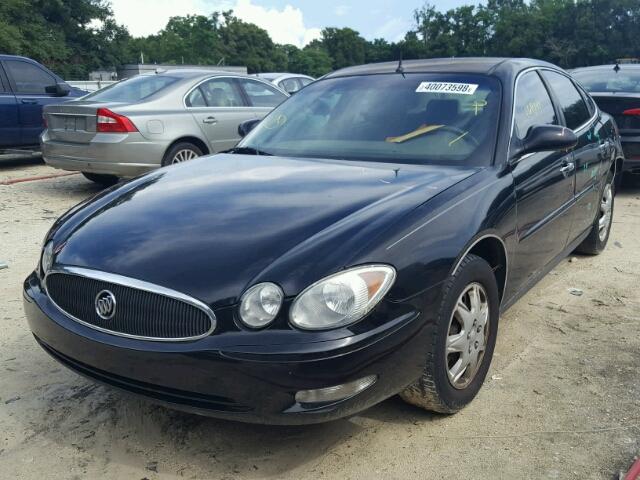 2G4WC532751354925 - 2005 BUICK LACROSSE C BLACK photo 2