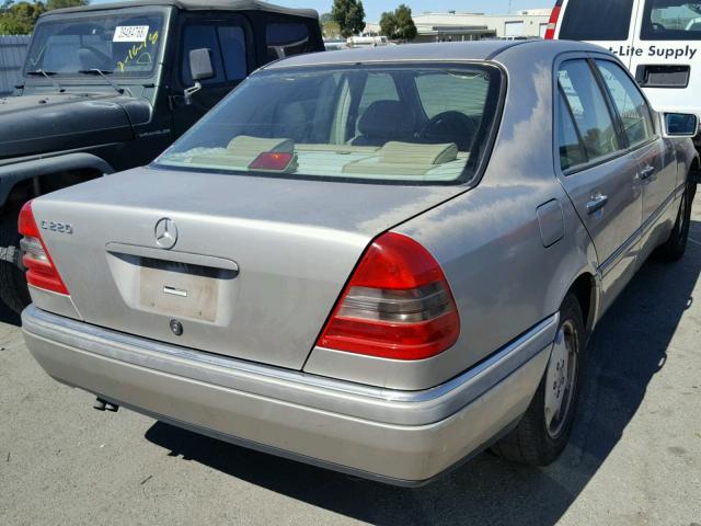 WDBHA22E1SF226468 - 1995 MERCEDES-BENZ C 220 GOLD photo 4