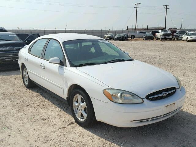 1FAFP55232A245049 - 2002 FORD TAURUS SES WHITE photo 1