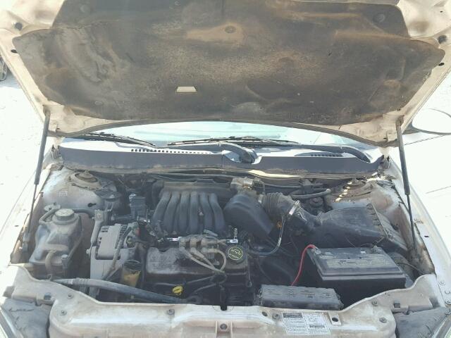 1FAFP55232A245049 - 2002 FORD TAURUS SES WHITE photo 7