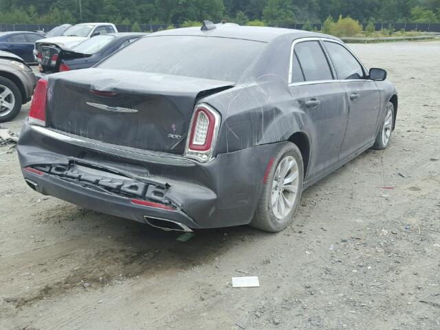 2C3CCAAG8FH893579 - 2015 CHRYSLER 300 LIMITE GRAY photo 4