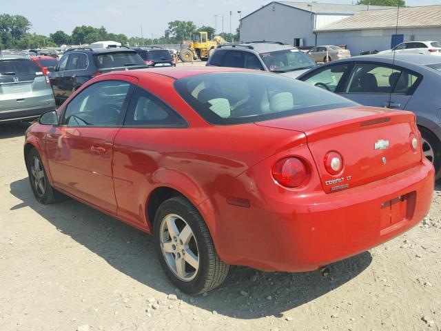 1G1AF1F59A7116567 - 2010 CHEVROLET COBALT 2LT RED photo 3