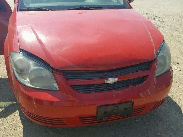 1G1AF1F59A7116567 - 2010 CHEVROLET COBALT 2LT RED photo 9