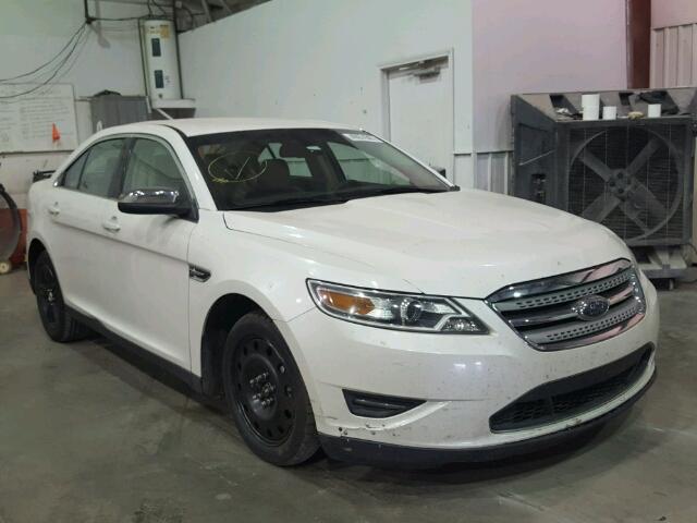 1FAHP2FW4AG123367 - 2010 FORD TAURUS LIM WHITE photo 1