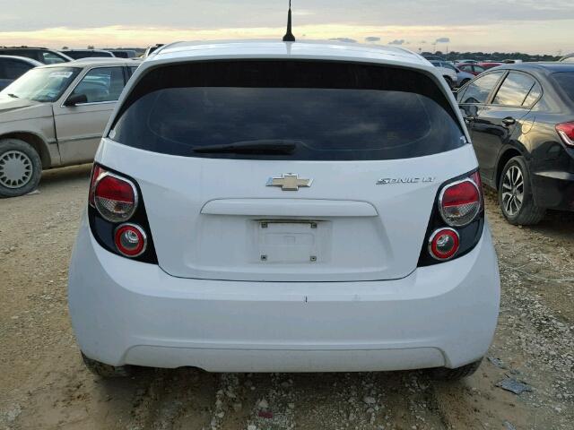 1G1JC6SH8D4192857 - 2013 CHEVROLET SONIC LT WHITE photo 10