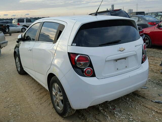 1G1JC6SH8D4192857 - 2013 CHEVROLET SONIC LT WHITE photo 3