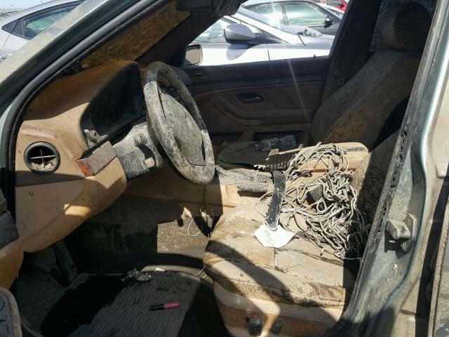 WBADT63432CH85528 - 2002 BMW 530 I AUTO GREEN photo 5